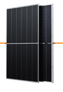 Solar moduls bifacial 660W