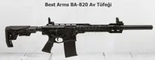 Fusil de chasse Best Arms BA-820