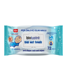 Влажные салфетки Biolustre Anti Diaper Rash 72 Psc