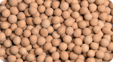 Cruchy Roasted Chickpeas Brown