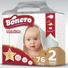 Bonero Baby Diaper Mini 76 Pcs