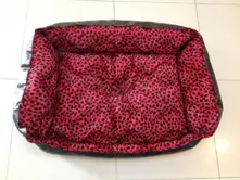 Leather Fiber Bordo Cushion No 4 - KEKOPSDEELMIBNO-4