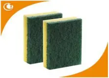 Green Sponge Scrub Pads