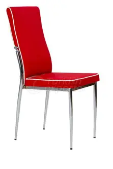 Tek Sandalyeler Fitilli Kırmızı