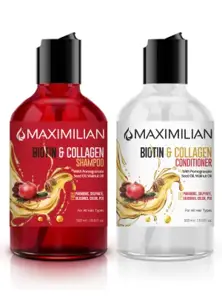 Biotin and Collagen Shampoo Hair Growth Shampoo and Conditioner Set 