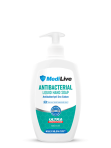 MEDILIVE ANTIBACTERIAL LIQUID HAND SOAP 500ML