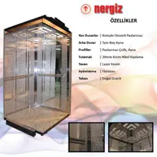Nergis Model cabine d'ascenseur