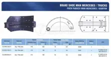 Brake Shoe Man Mercedes / Trucks