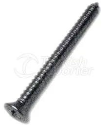 Phil. Cross Recessed Countersunk Head Tapping Screws - Inox A2 304