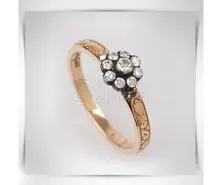 Алмазное кольцо ETY16903