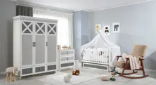  Nursery Furniture Set - Cosy Grey