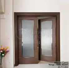 Porta de madeira Mercan Glazed