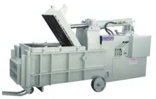 Waste Packaging Press Three Moves Frontal Outlet