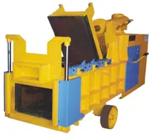 Waste Packaging Press Three Moves Frontal Outlet