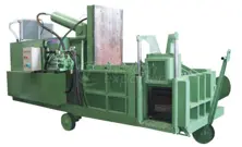 Waste Packaging Press Three Moves Side Outlet