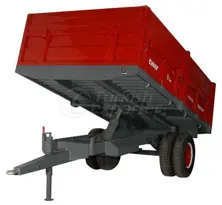 Special Tipping Trailers Steel Deck Twin Wheeled