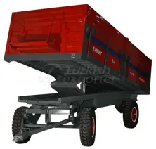 Tipping Trailers Double Axle Four Wheels