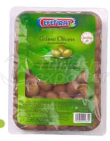 Зеленые оливки Вакуумные упаковки
