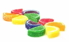 Fruit Flavored Jelly Candy Slices