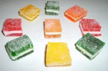Fruit Flavored Jelly Candy Cubes