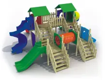 ملعب اطفال خشبية 232906