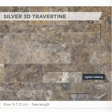 Traverten - Silver 3D