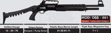 Pump Action Shotguns dss-001