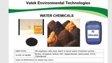 Produits chimiques de l'eau, minéraux