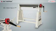 3 Rolls Asymetrical Plate Roll Machine