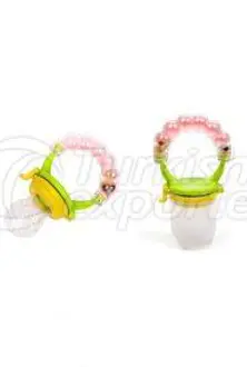 Silicone Rattle Fruit Filter