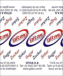 Упаковка Gitas