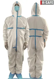KSAFE DISPOSABLE PPE (COVERALL) FOR HOSPITAL, CLINICAL USE