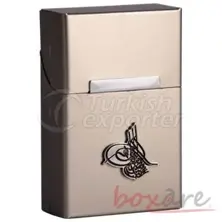 Sultan's Signature White Plastic Cigaratte Case Short 506 1