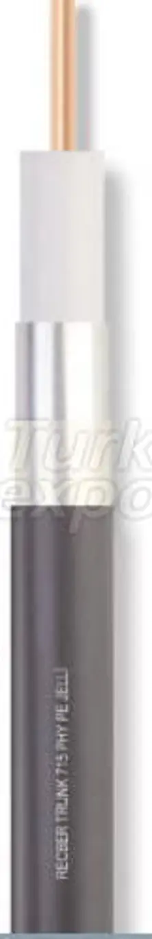 كابلو محوري 75 OHM Polyethylene Cover TRUNK 715 with Gel