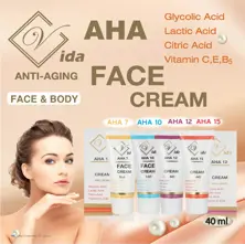 Vida AHA crème anti-âge visage et corps
