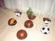 Soccer Ball Flower Pot
