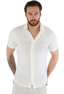 Cashmere Fersatile Short Sleeve Shirt - 8699908841901