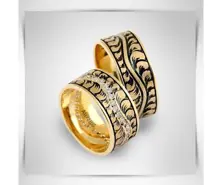 Wedding Ring Handmade 14 K ATK549