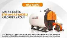 Gas Liquid Fuel Scotch Boiler TSSG Series