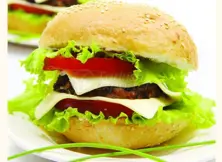 Farine de blé Hamburger-Sandwich