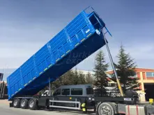 Tipper Semi Trailer With Side Doors