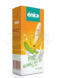 Banana Flavored Uht Milk