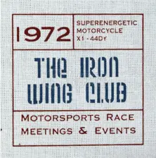 Serigraf Etiketler -The İron Wing Club