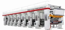 Two-Eight Color Economic Gravure Printing Machines
