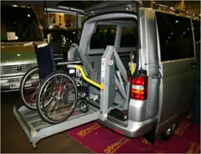 Handicapped Transport Vehicle