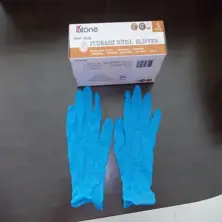 Powder Free Nitrile Gloves - Blue 