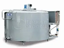 Vertical Cylindrical Milk Cooling Tank