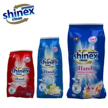 Poudre de lavage de main de Shinex 3-5-9 kilogrammes