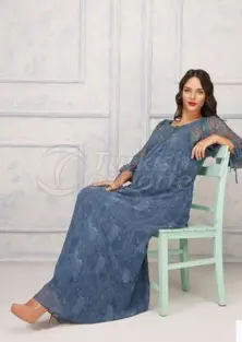 Drain Sleeve Dress Maternity Wear Volcano