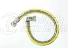 Gas Hose With 90° Elbow